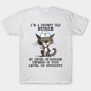I'm a grumpy old nurse T-Shirt